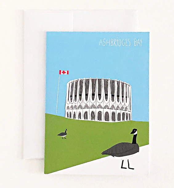 Ashbridges Bay Pumping Station Greeting Card