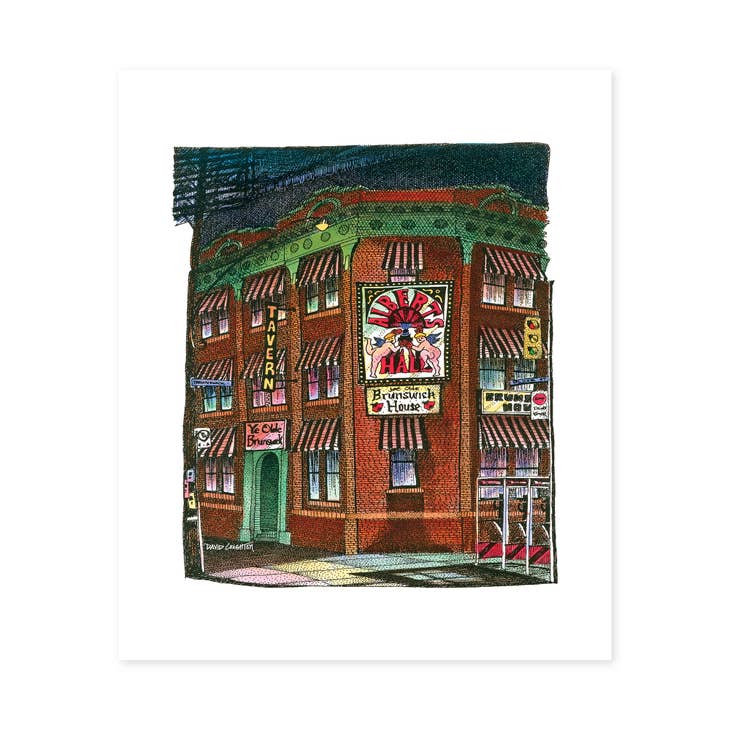 Brunswick House Art Print