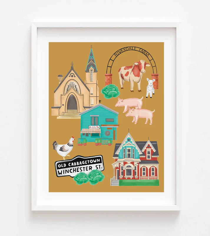 Cabbagetown Icons Print - Image 2