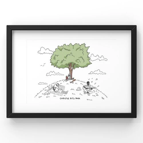 Christie Pits Park Art Print