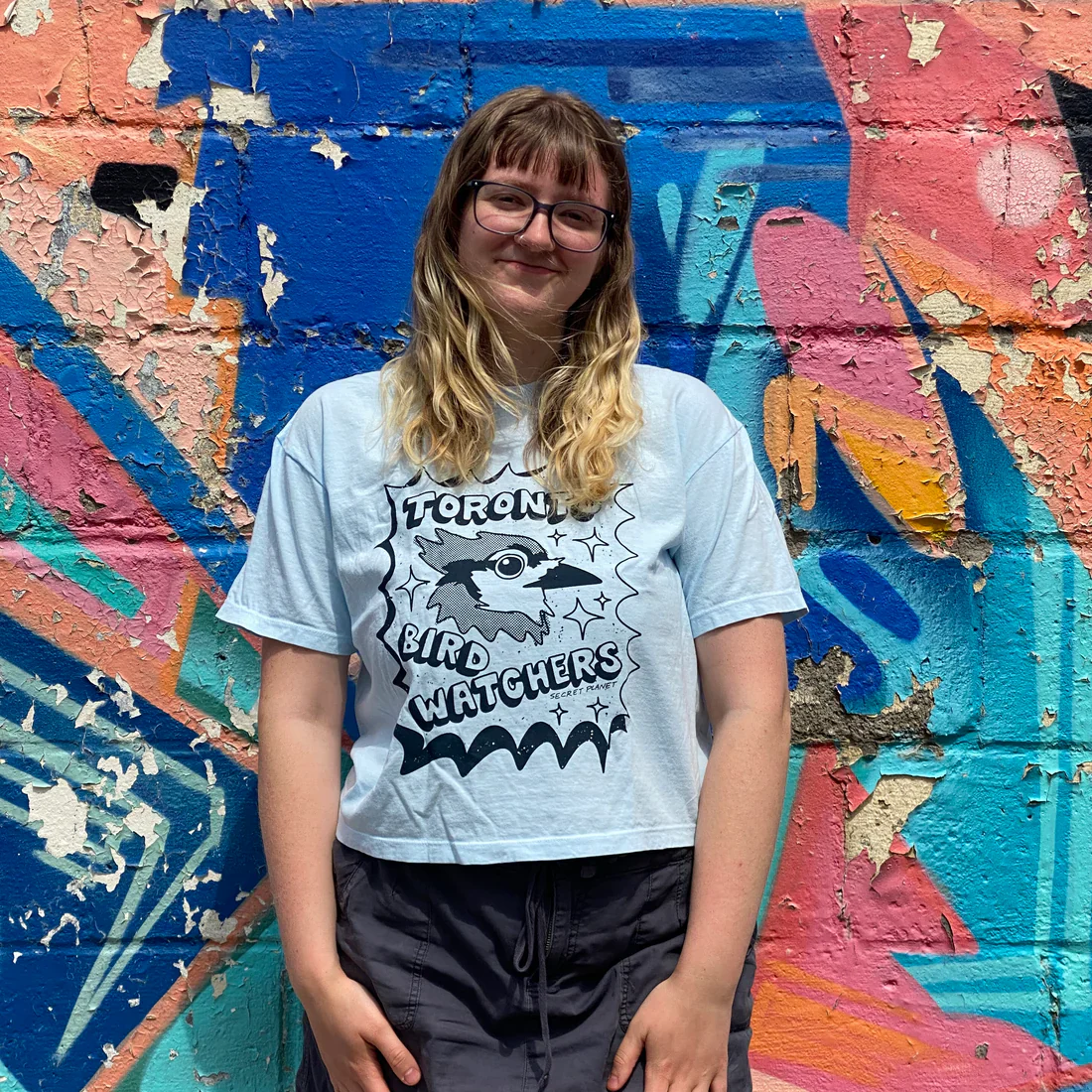 Cropped Toronto Bird Watchers Women's T-Shirt - Image 2