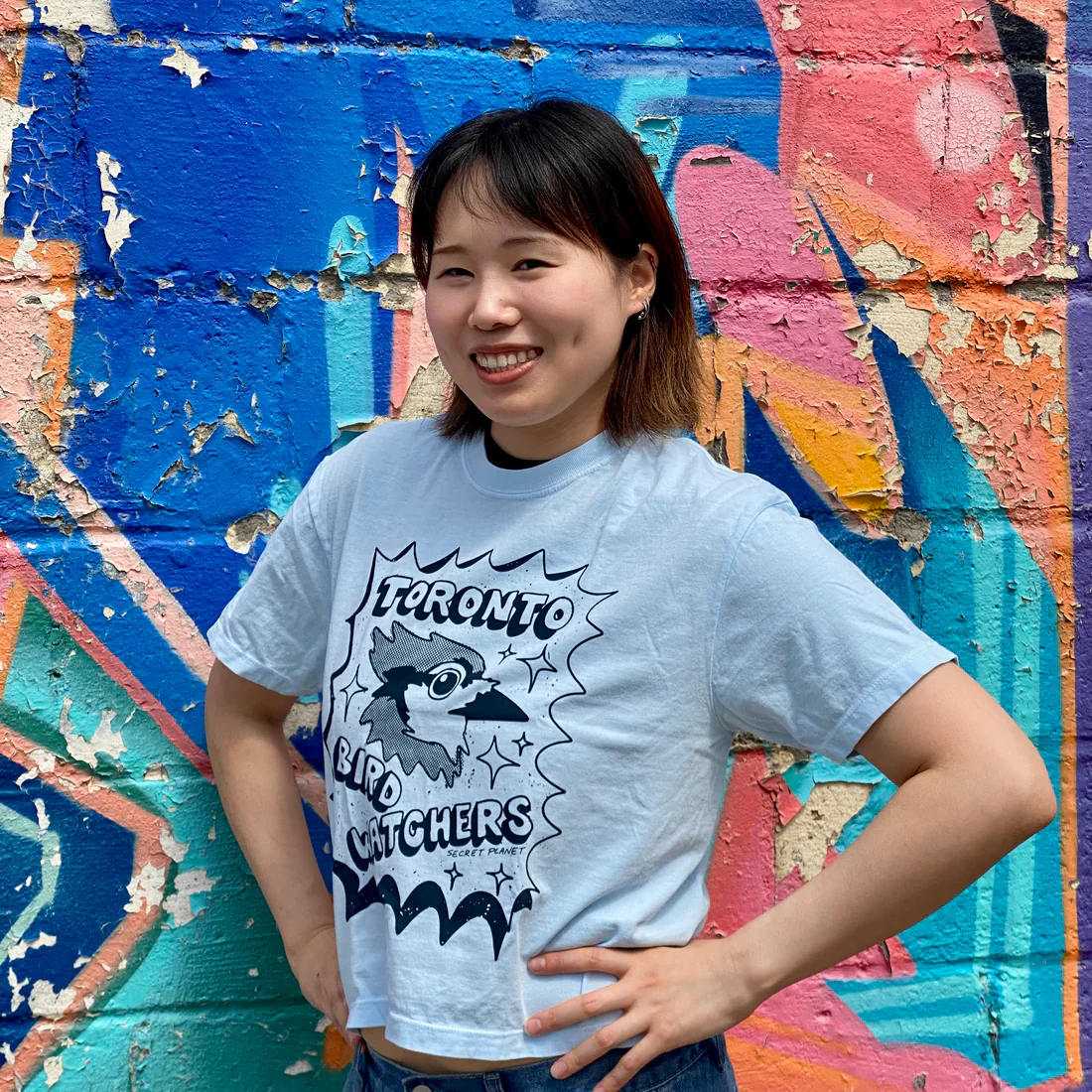 Cropped Toronto Bird Watchers Women's T-Shirt - Image 3