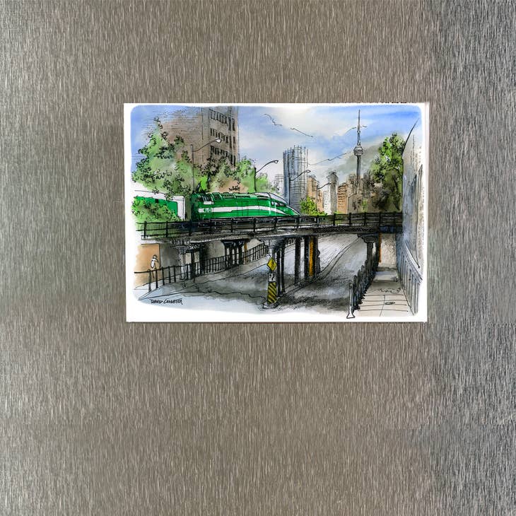 Go Train Magnet
