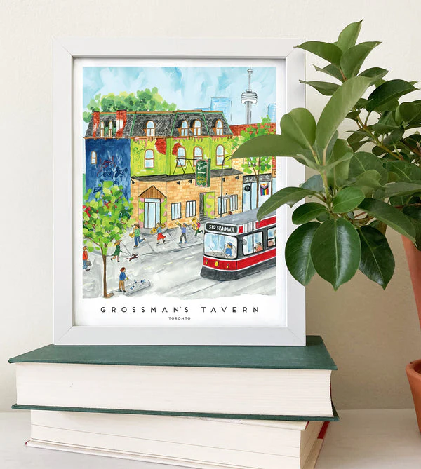 Grossman's Tavern Art Print (8" x 10")