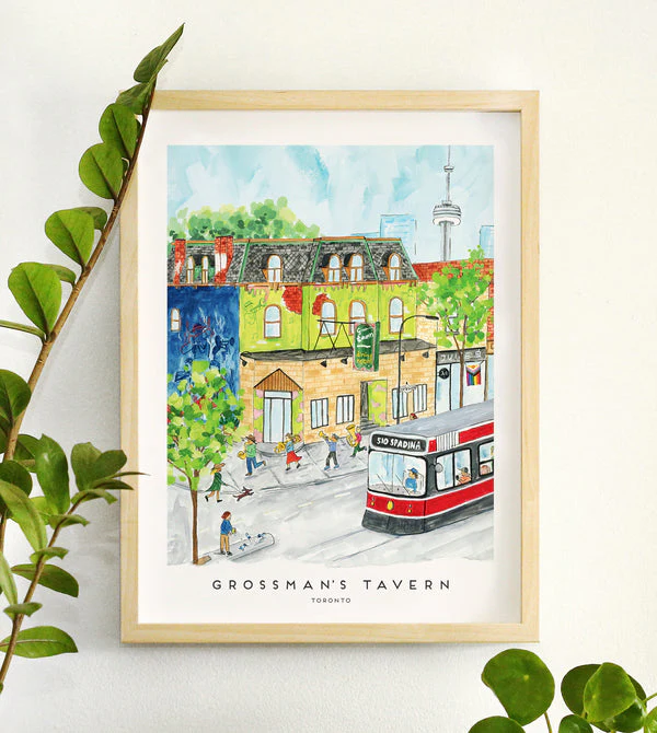 Grossman's Tavern Art Print (12" x 16")