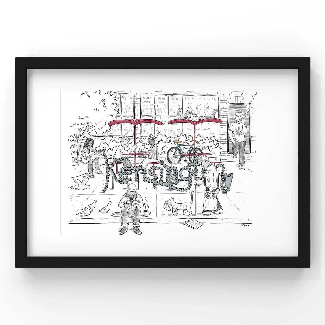 Kensington Art Print