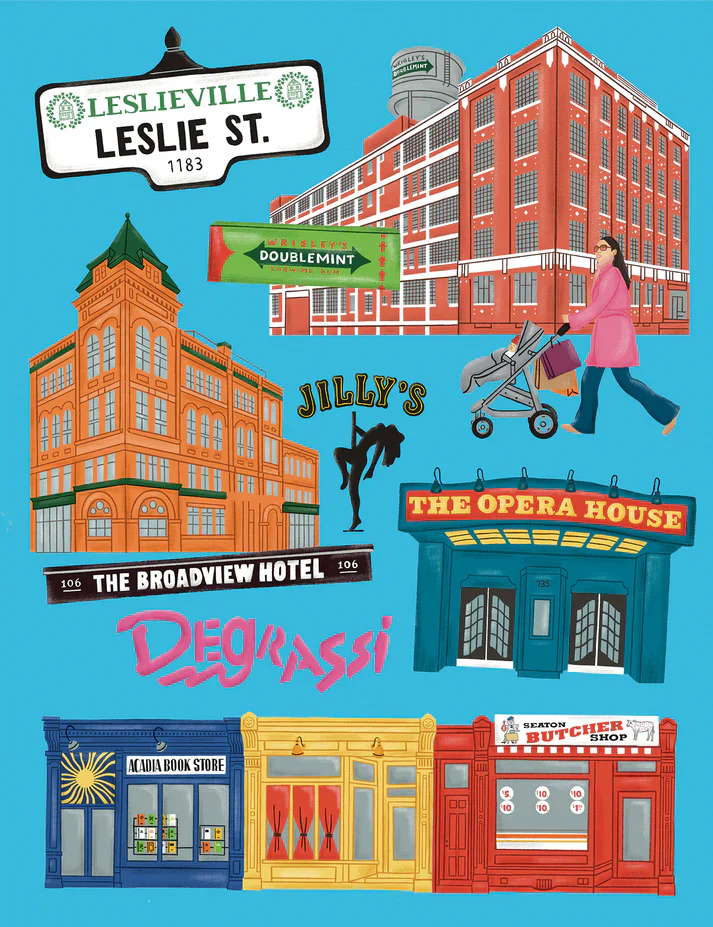 Leslieville Icons Print