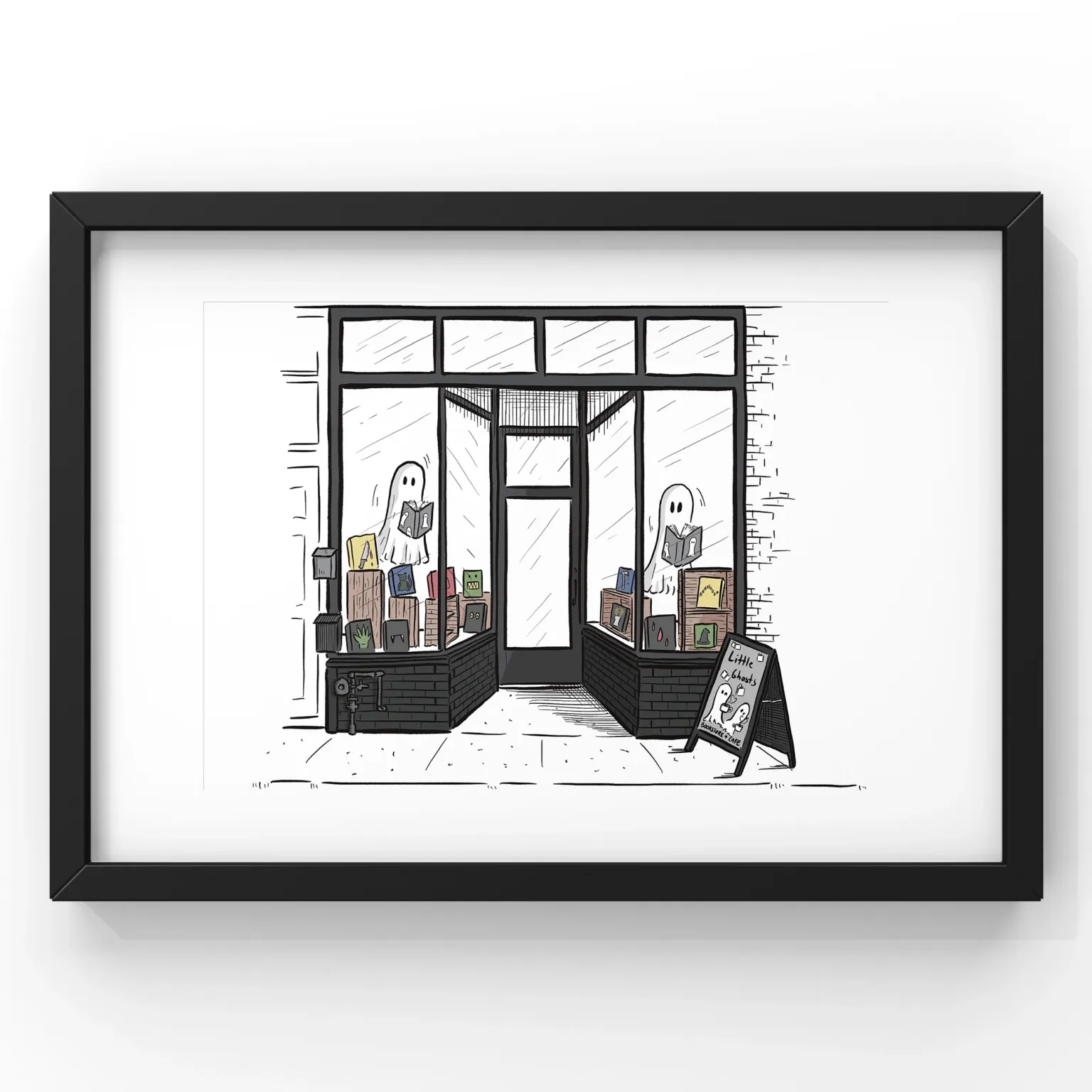 Little Ghosts Art Print