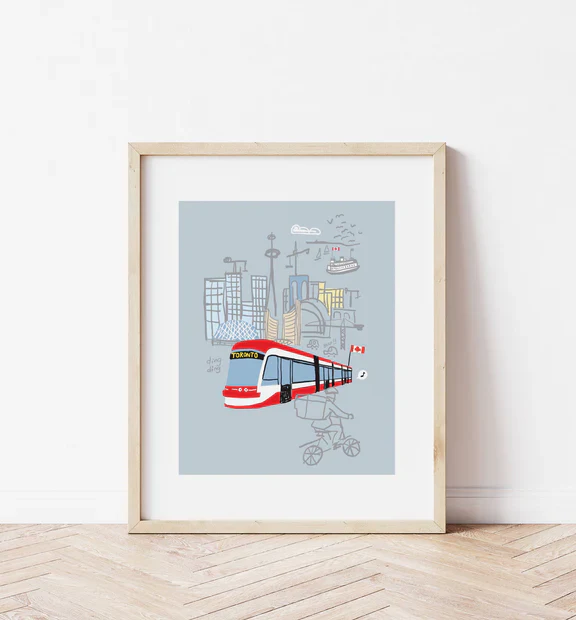 New Streetcar Art Print