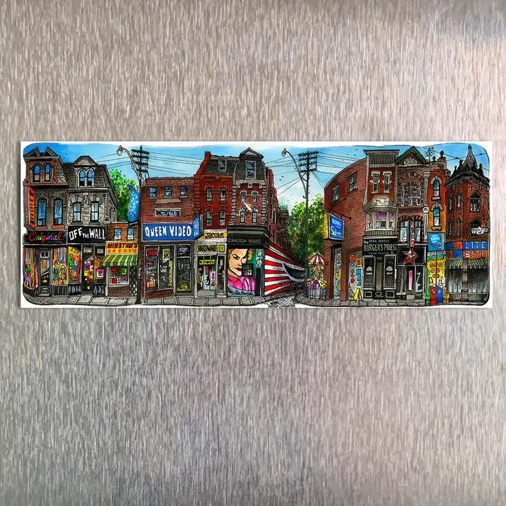Queen & Bathurst Streetscape Magnet