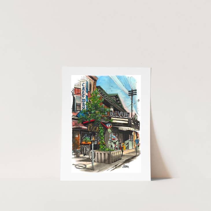 Revue Cinema Art Print
