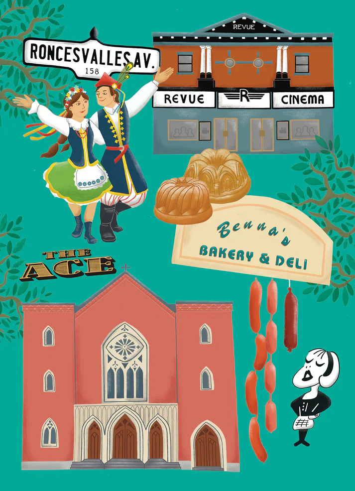 Roncesvalles Icons Print