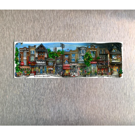 Roncesvalles Streetscape Magnet
