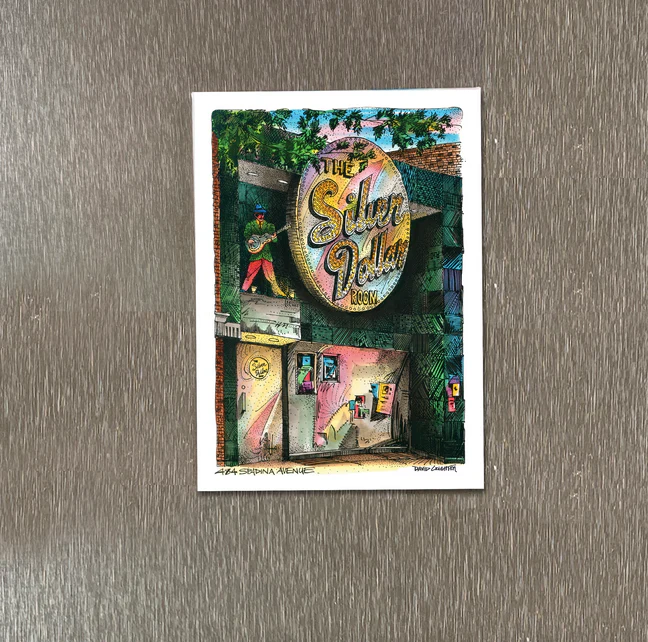 Silver Dollar Room Magnet