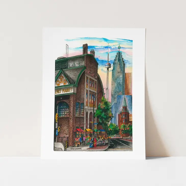 St Lawrence Market Art Print