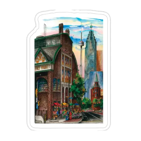 St Lawrence Market Sticker