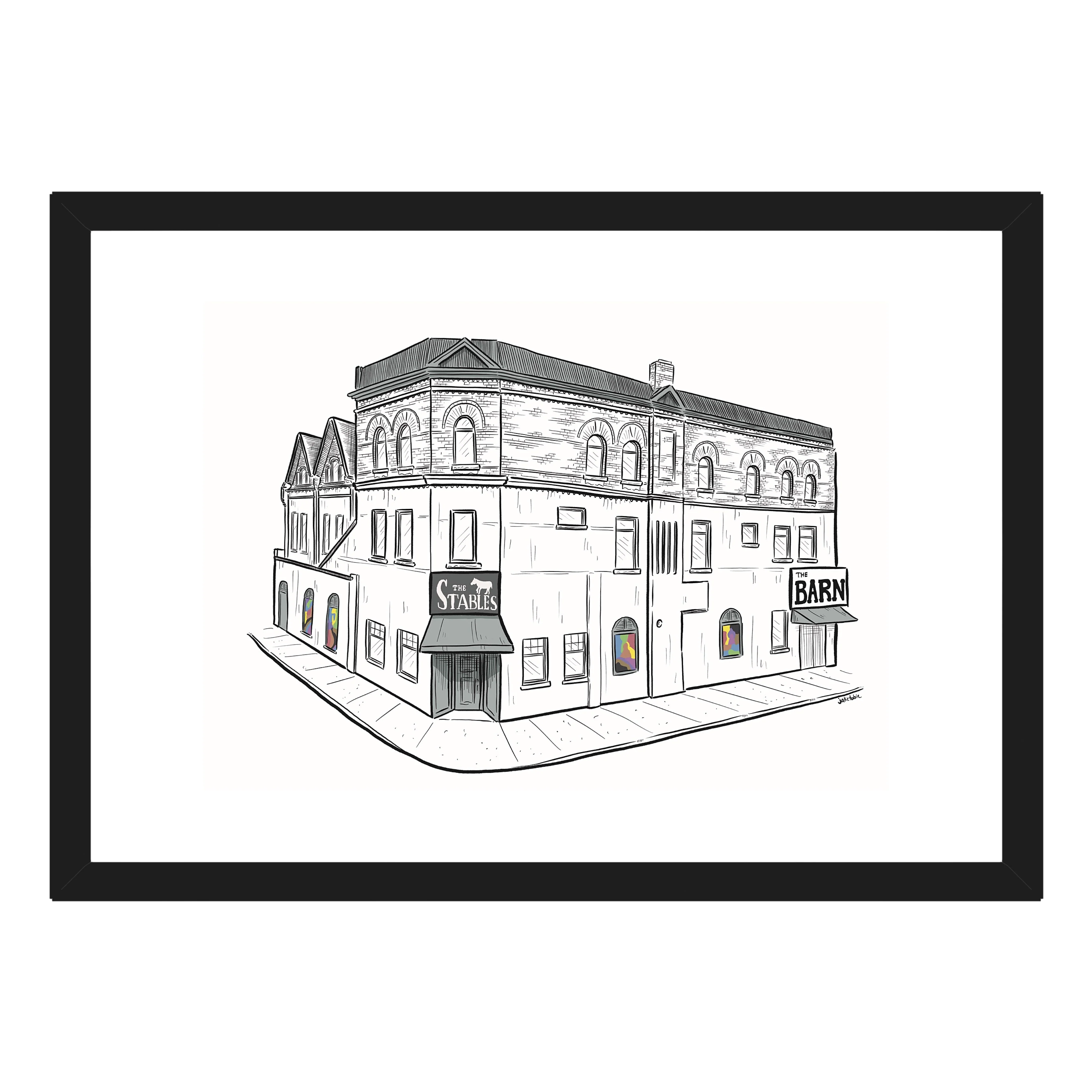 The Barn Art Print