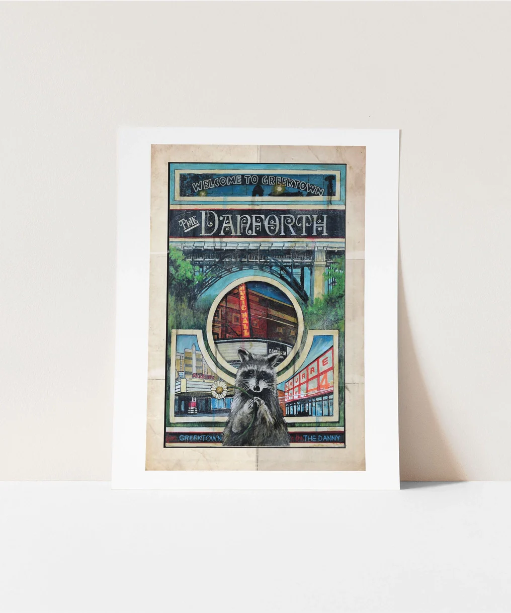 The Danforth Art Print