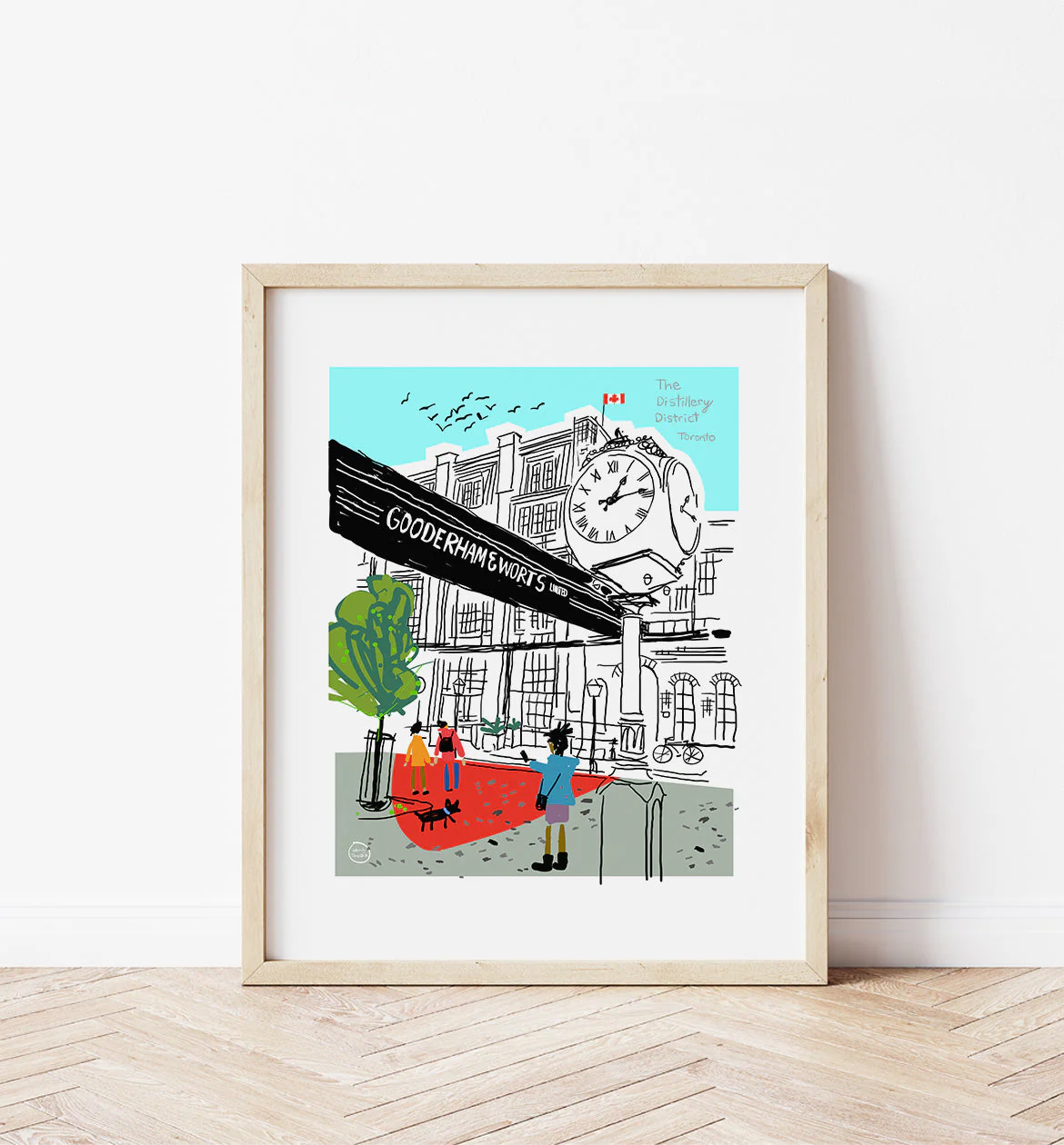 The Distillery District Print