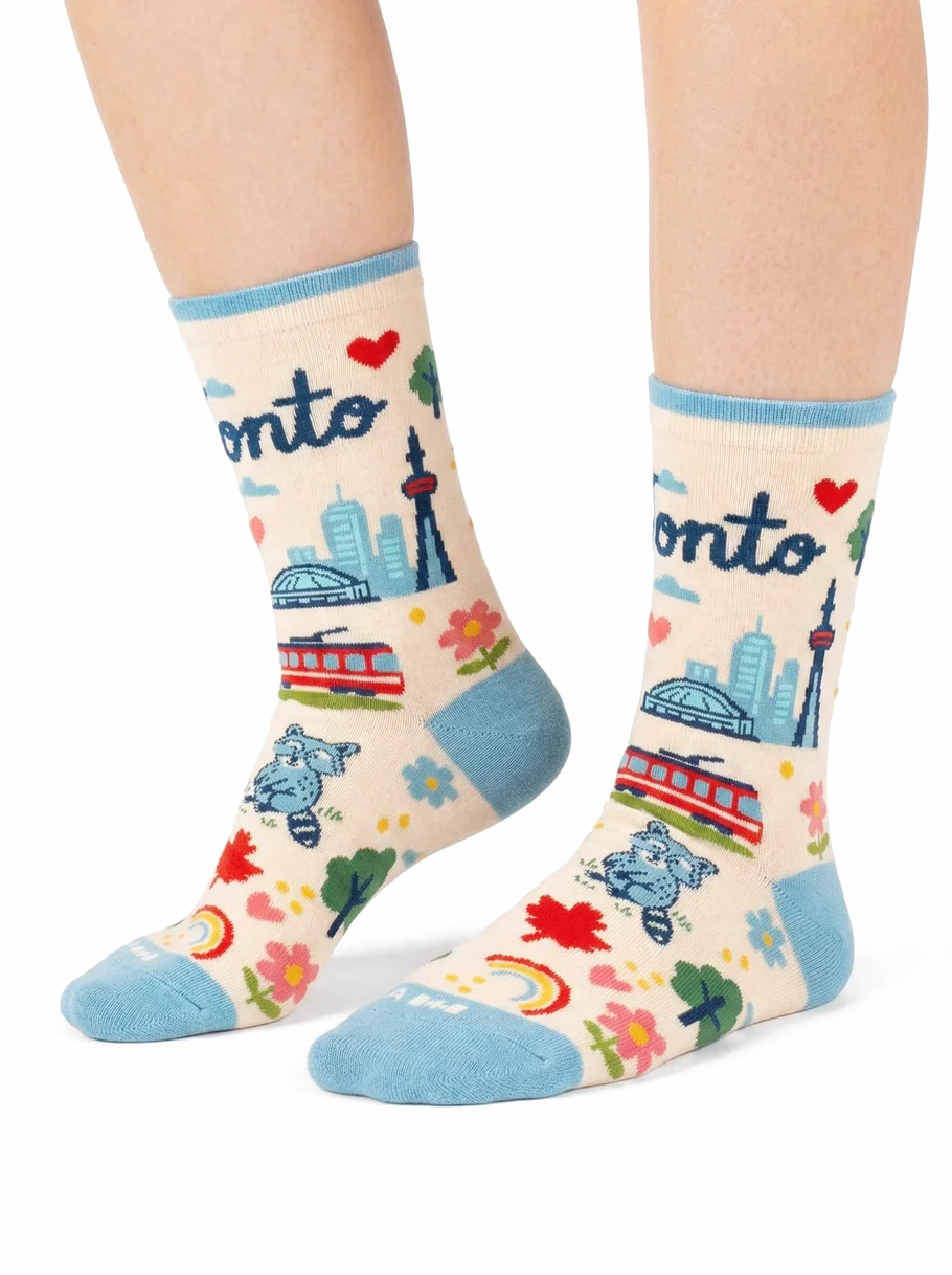 Toronto City Icons Socks (Small)
