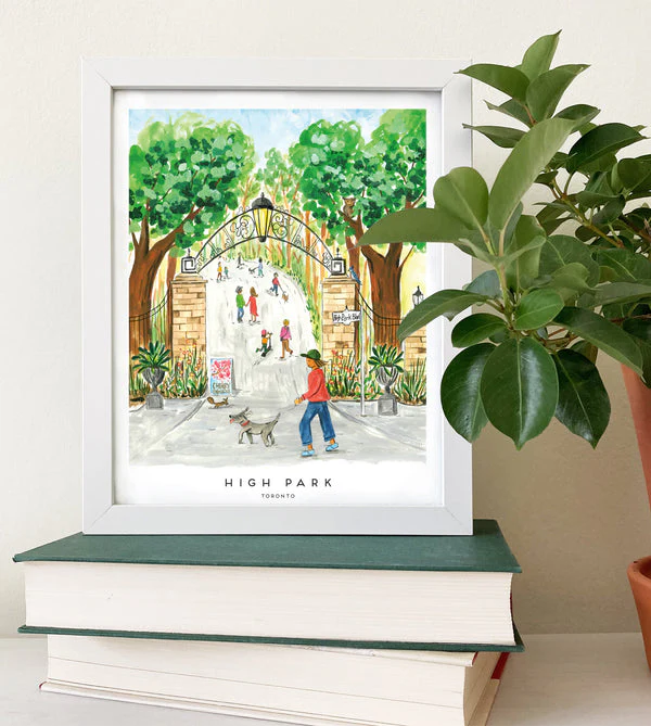Toronto High Park Gate Art Print (8" x 10")