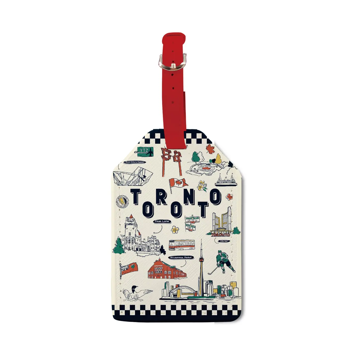 Toronto Icons Luggage Tag