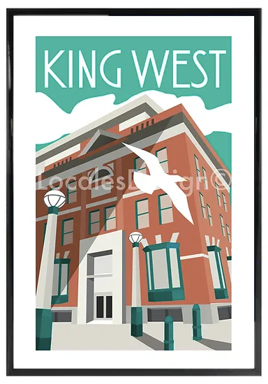 Toronto King West Neighbourhood Print