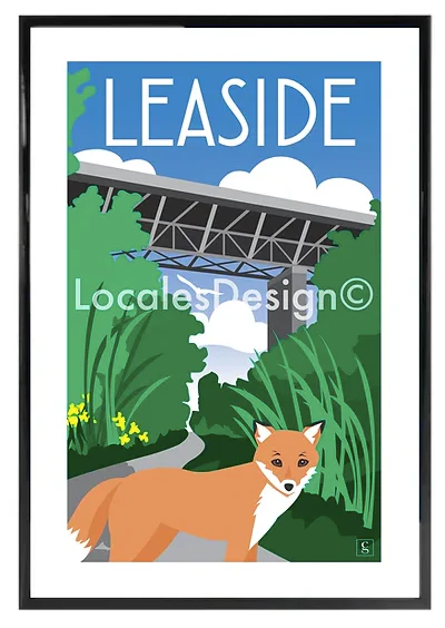 Toronto Leaside Neighbourhood Print