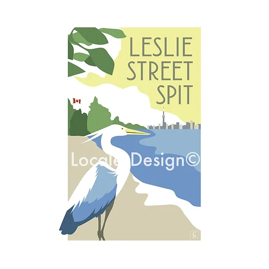 Toronto Leslie Street Spit Neighbourhood Print