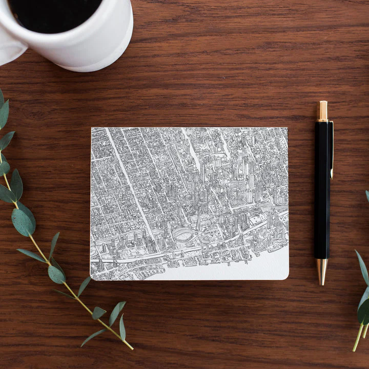 Toronto Lines Greeting Card - Image 2