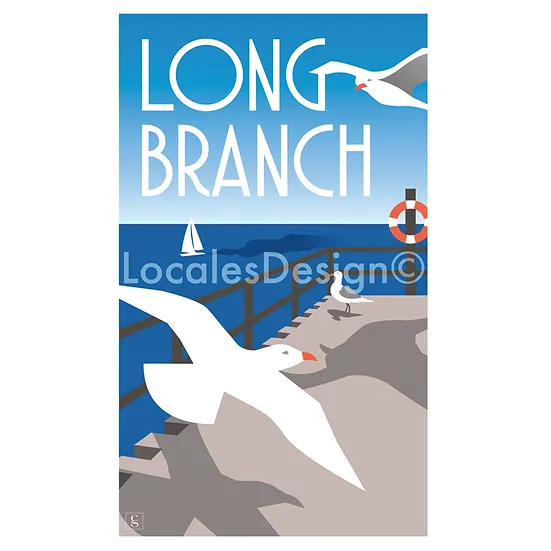 Toronto Long Branch Neighbourhood Print