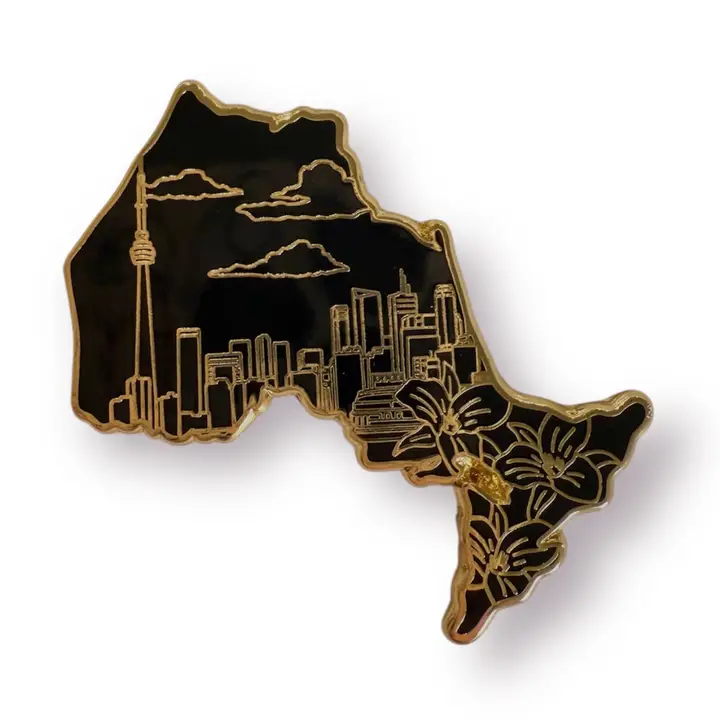 Toronto Ontario Enamel Pin