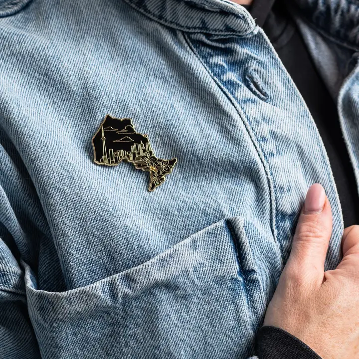 Toronto Ontario Enamel Pin - Image 2