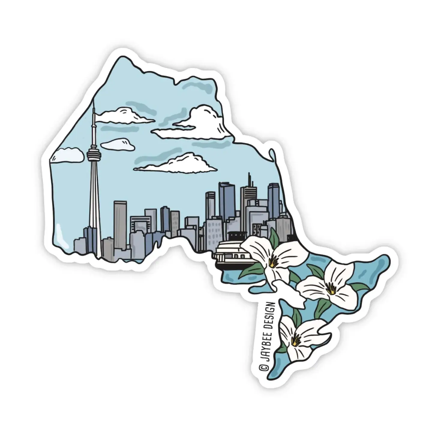 Toronto Ontario Sticker