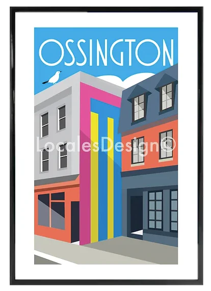 Toronto Ossington Neighbourhood Print