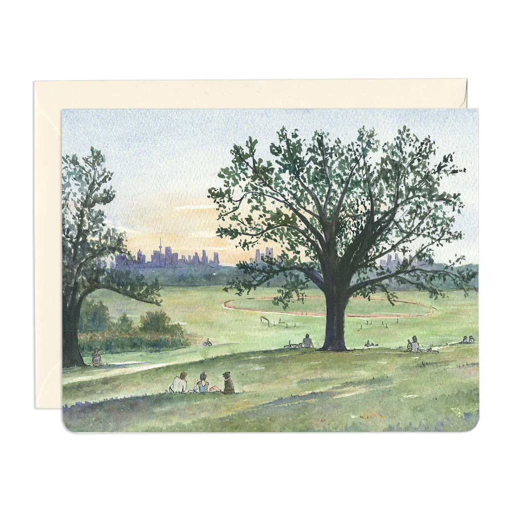 Toronto Riverdale Park Greeting Card