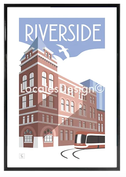 Toronto Riverside Neighbourhood Print