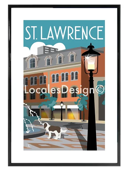 Toronto St Lawrence Neighbourhood Print