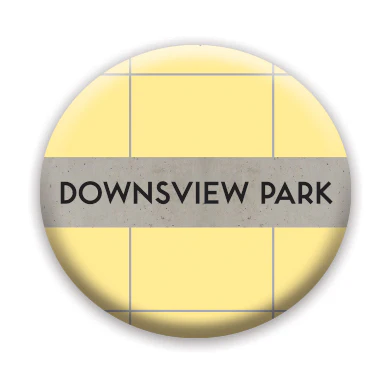 Toronto Subway Buttons: All Stations - Image 17