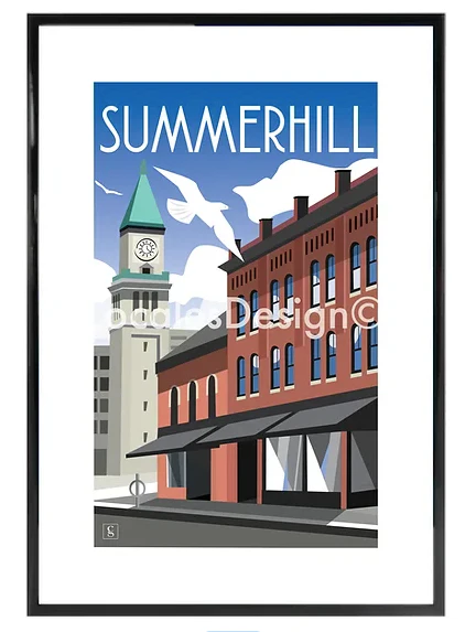 Toronto Summerhill Neighbourhood Print