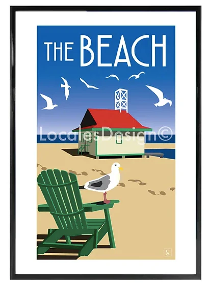 Toronto The Beach Neighbourhood Print