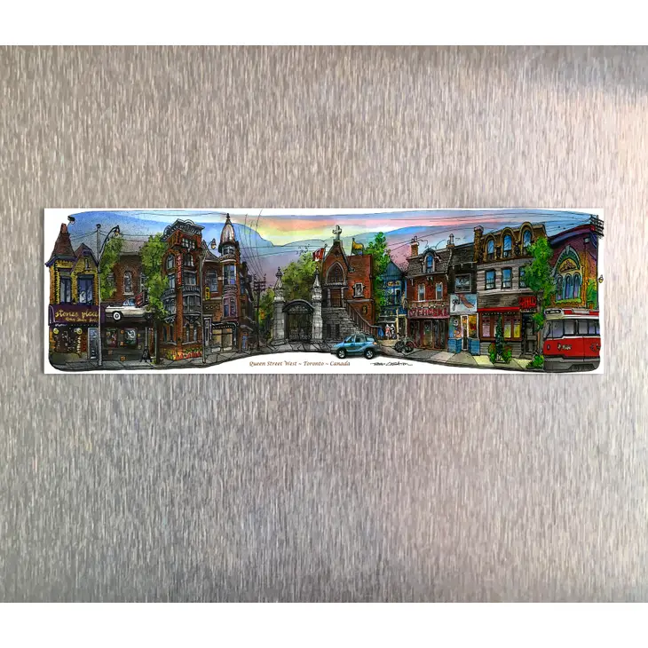 Trinity Bellwoods Streetscape Magnet