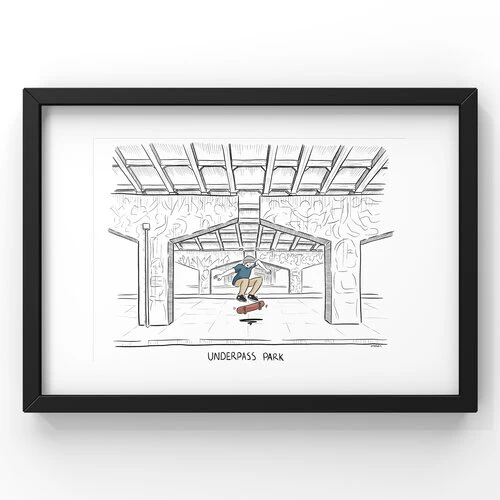Underpass Park Art Print